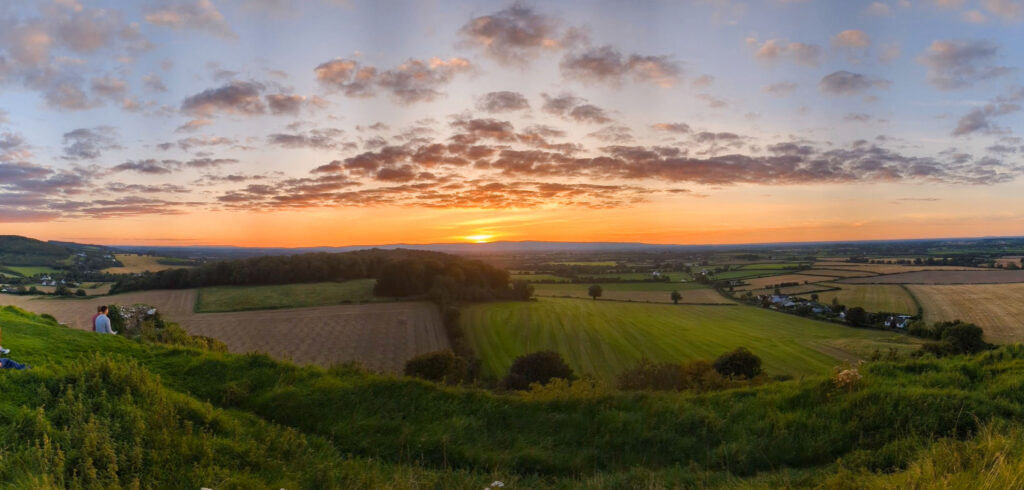 View from Rock of Dunmasse